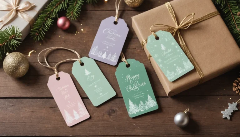 étiquettes à imprimer noel