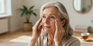 yoga du visage après 60 ans