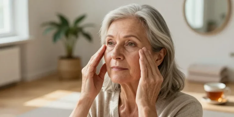 yoga du visage après 60 ans